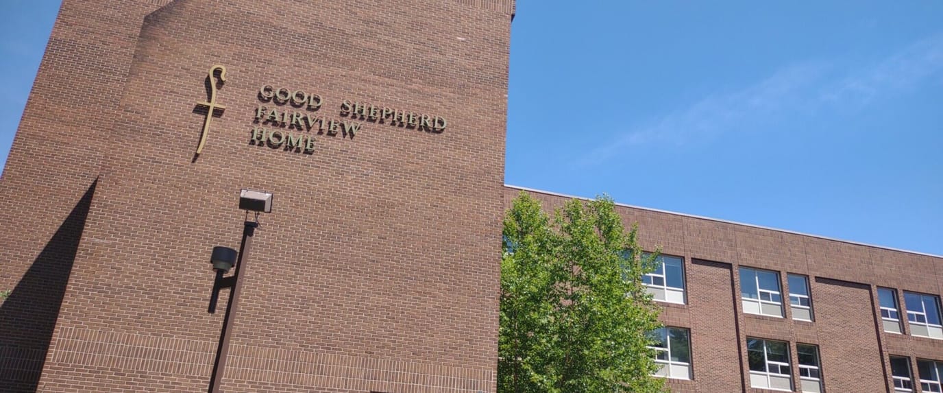 Exterior view of Good Shepherd-Fairview Home facility
