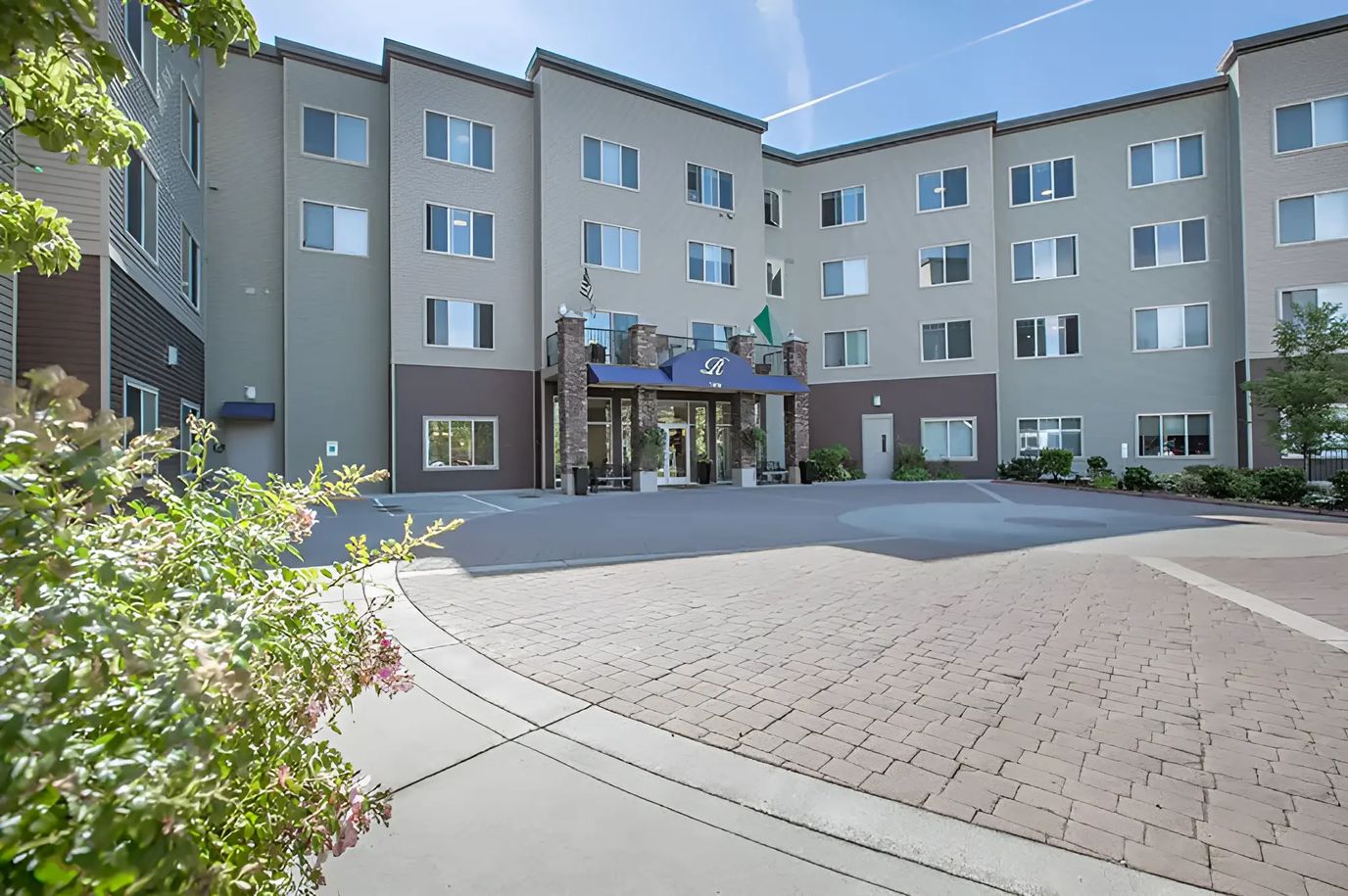 Front entrance of Regency Newcastle facility