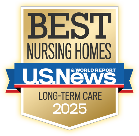 Award badge for nursing home excellence
