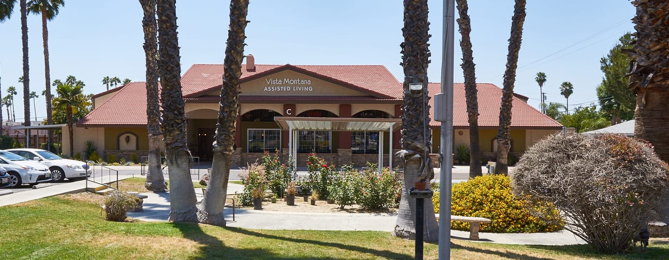 Exterior view of Vista Montana Assisted Living facility