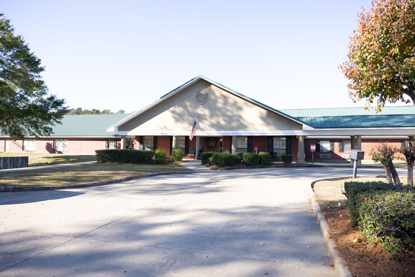 Exterior view of the Green Meadow Haven facility