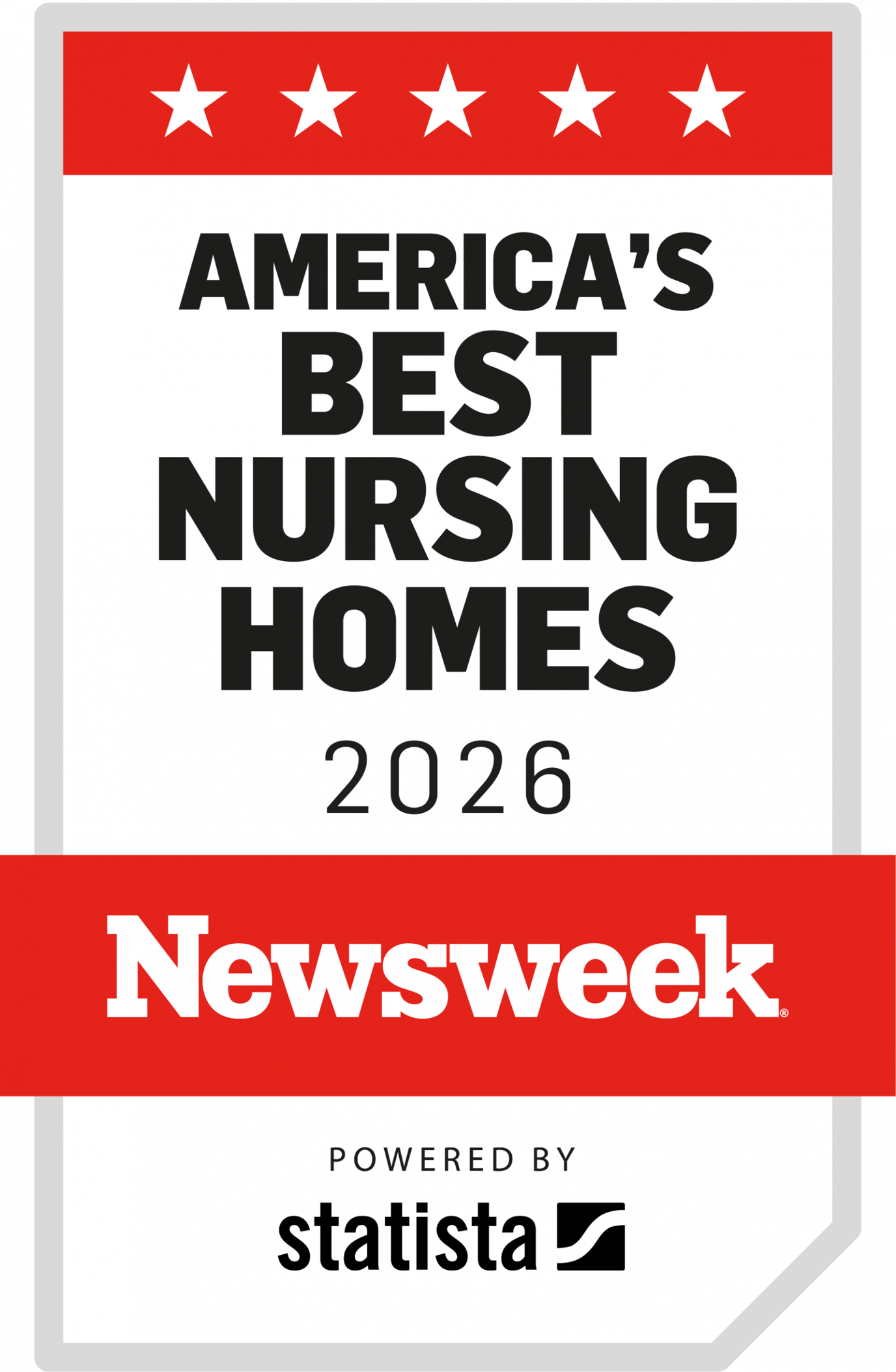 Gurwin Jewish Nursing and Rehabilitation Center, Nursing Home in Commack, NY — Newsweek award badge for America's Best Nursing Homes 2026