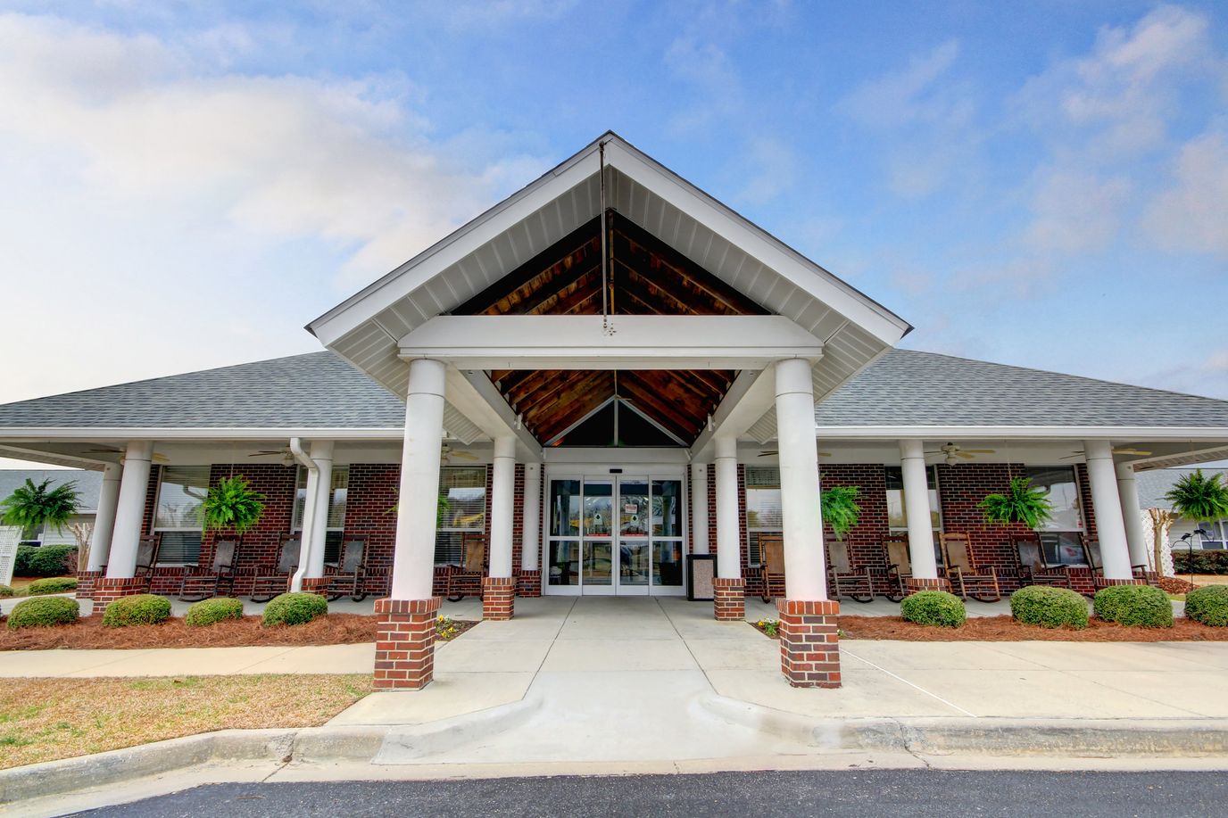 Exterior view of Branchwater Village entrance