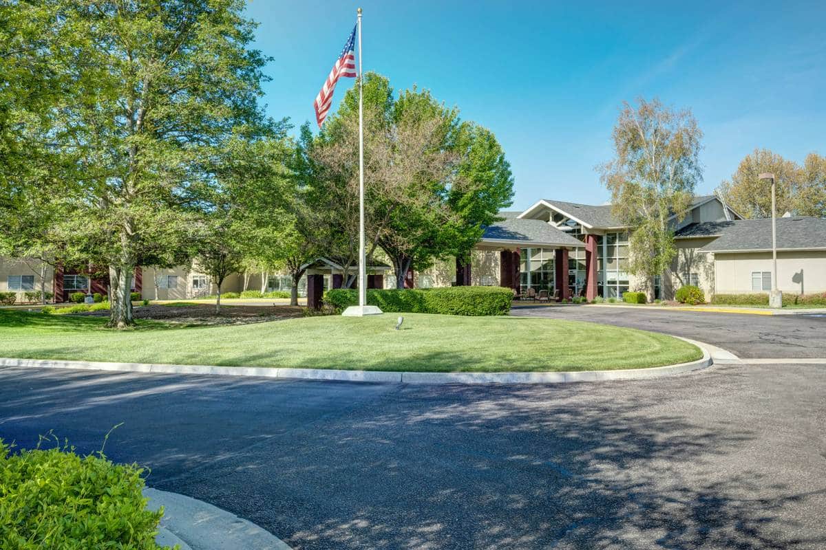 Exterior view of Creston Village Assisted Living facility
