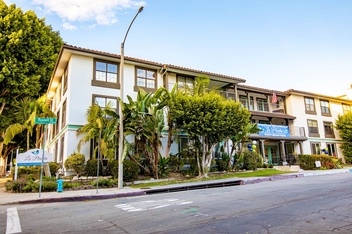 Exterior view of La Posada nursing home