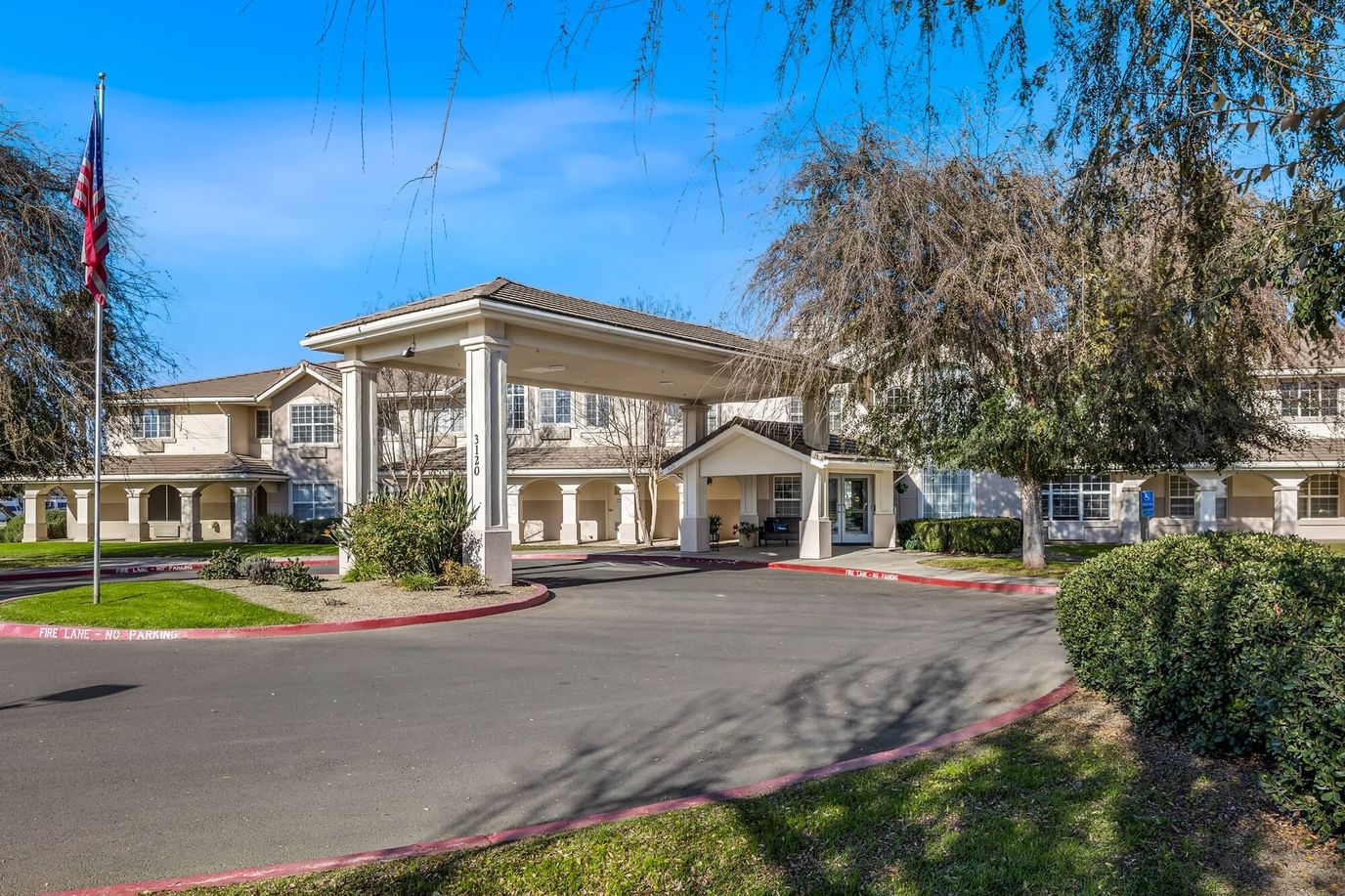 Exterior view of Marbella Visalia entrance