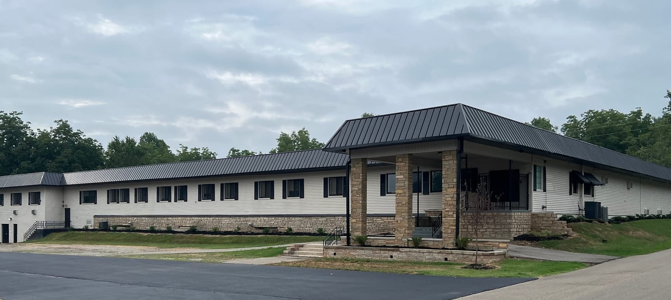 Exterior view of Memory Lane of Dexter building