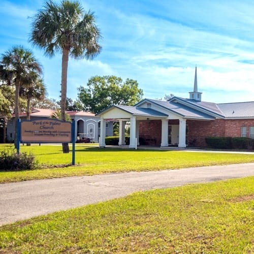 Exterior view of Park of the Palms facility