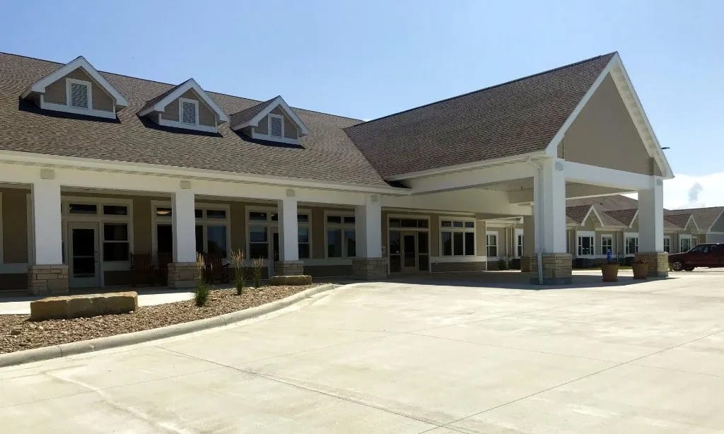 Exterior view of Willow Winds Assisted Living facility