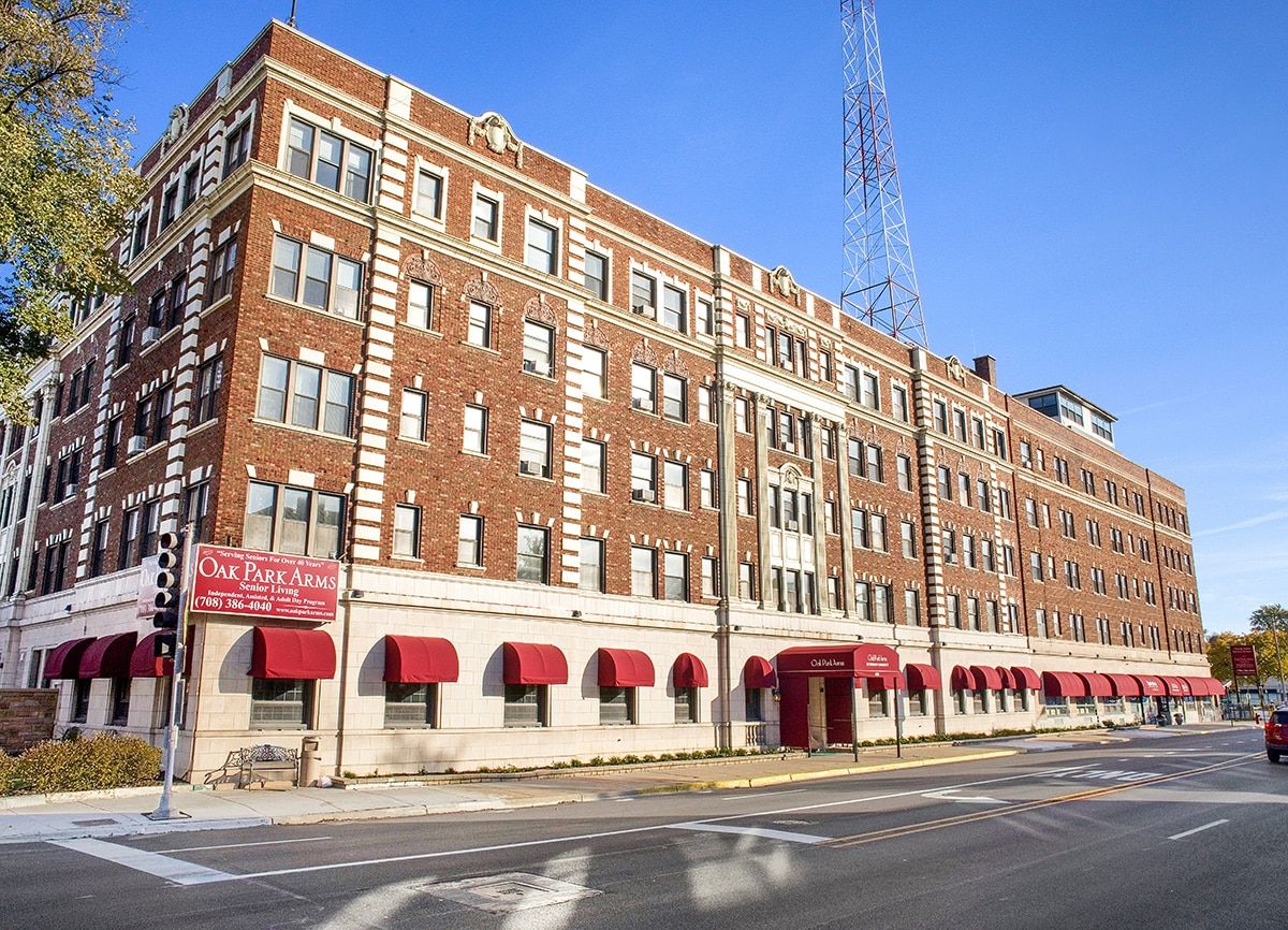 Exterior view of Oak Park Arms facility