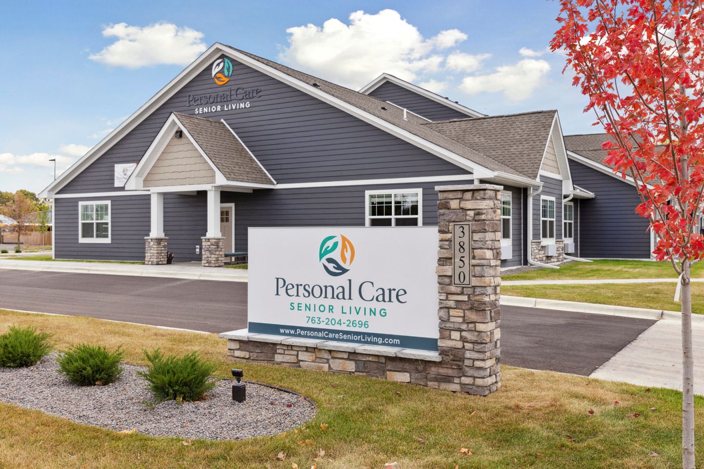 Exterior view of Personal Care Senior Living facility
