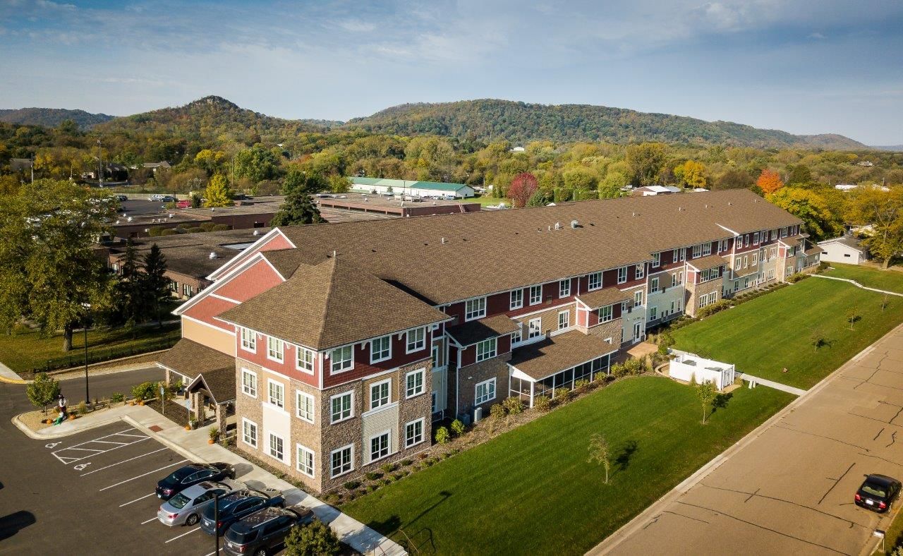Aerial view of Elysian Senior Homes of Lake C