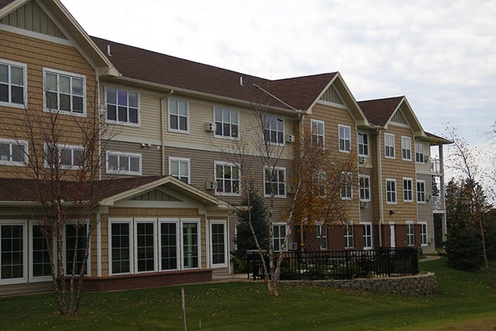 Exterior view of the facility showing the building and landscaping