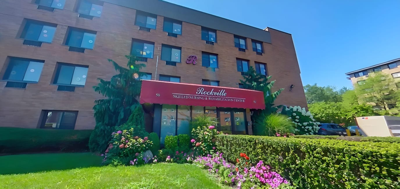 Exterior view of Rockville Skilled Nursing and Rehabilitation Center