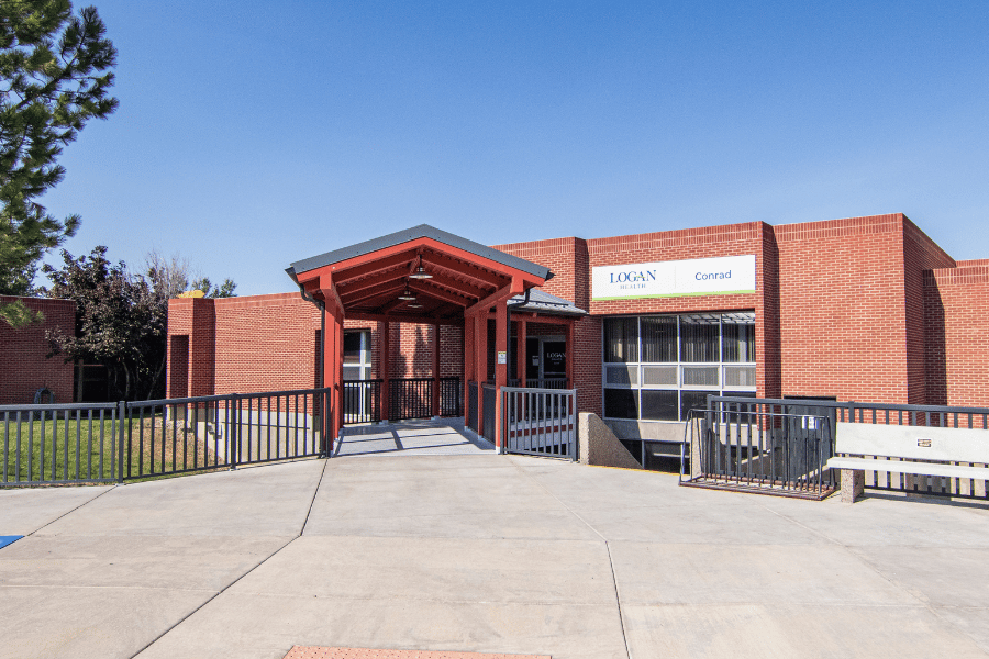 Entrance of Logan Health Conrad facility