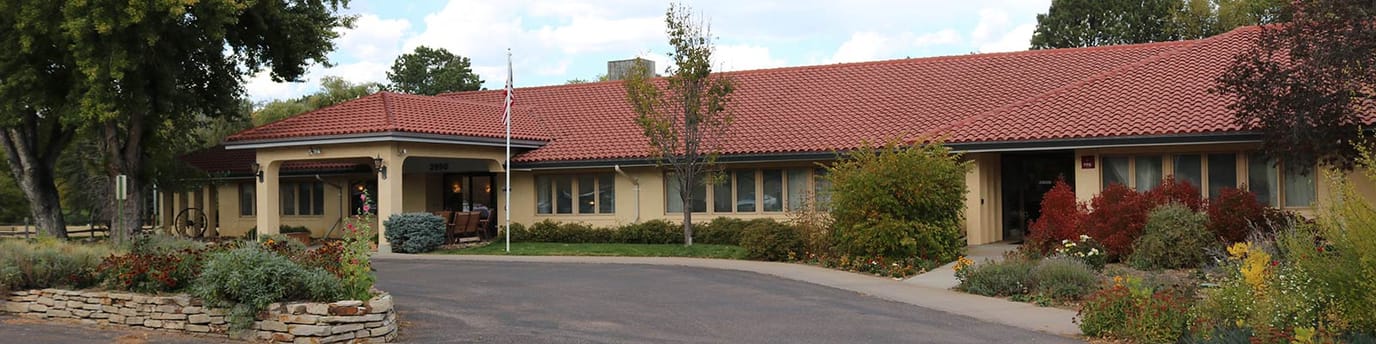 Exterior view of The Myron Stratton Home.