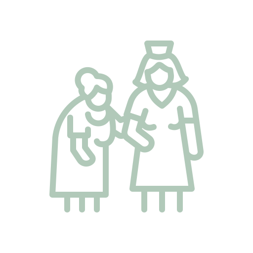 Fountain Springs At Cape May Nursing & Rehab Cente, Nursing Home in Cape May Court House, NJ — Nurse assisting elderly resident in a caregiving