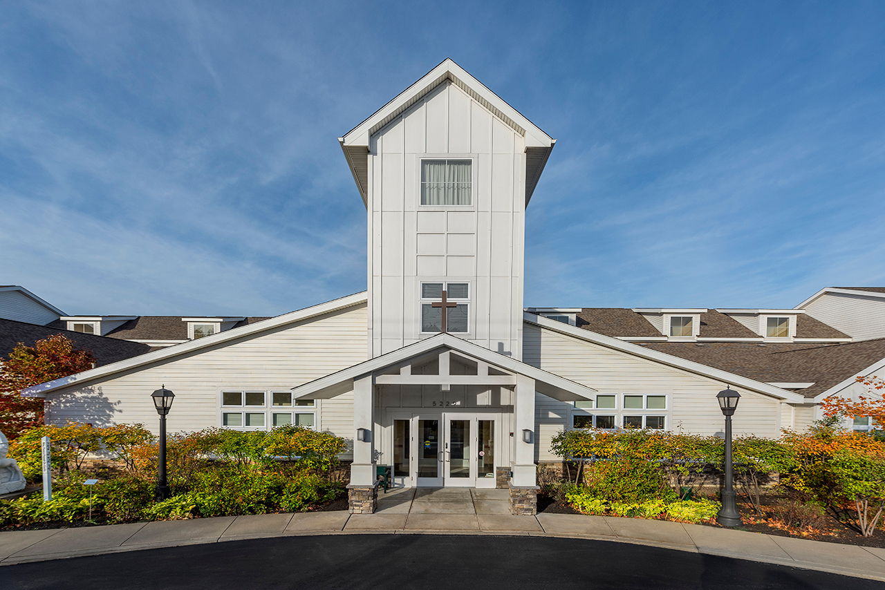 Exterior view of St. Francis Park building