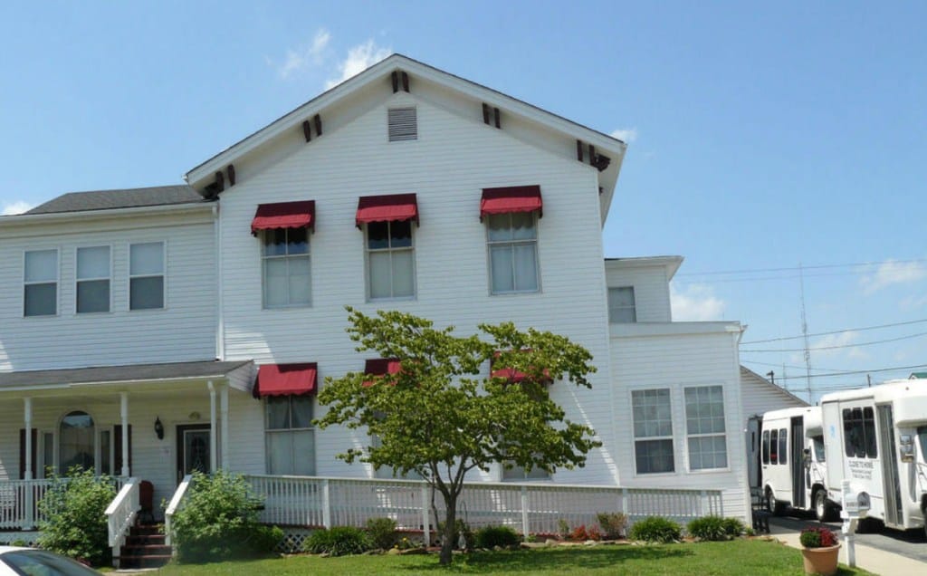 Exterior view of the assisted living facility
