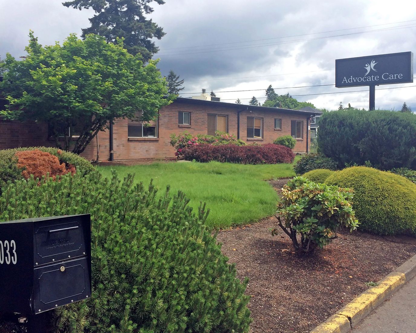 Exterior view of Advocate Care facility