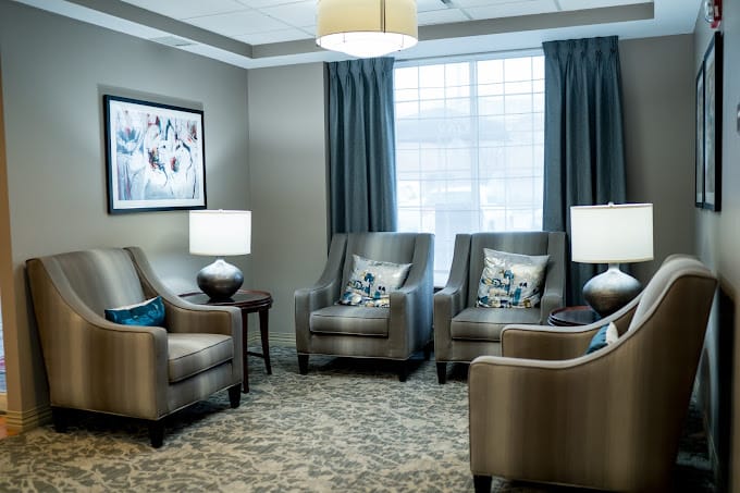Cozy common area with comfortable seating