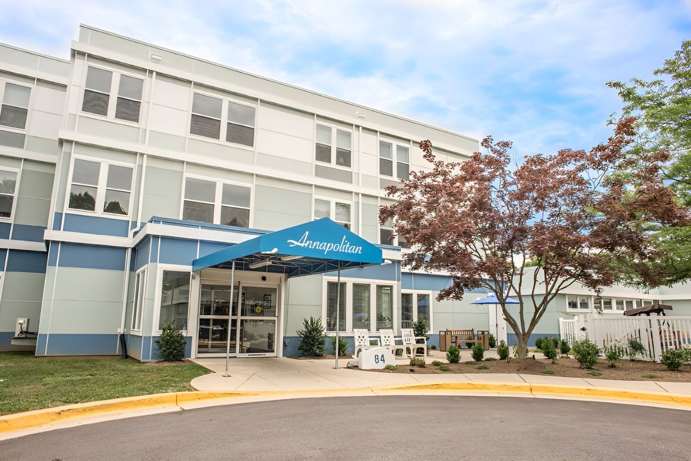 Exterior view of Annapolitan Assisted Living facility