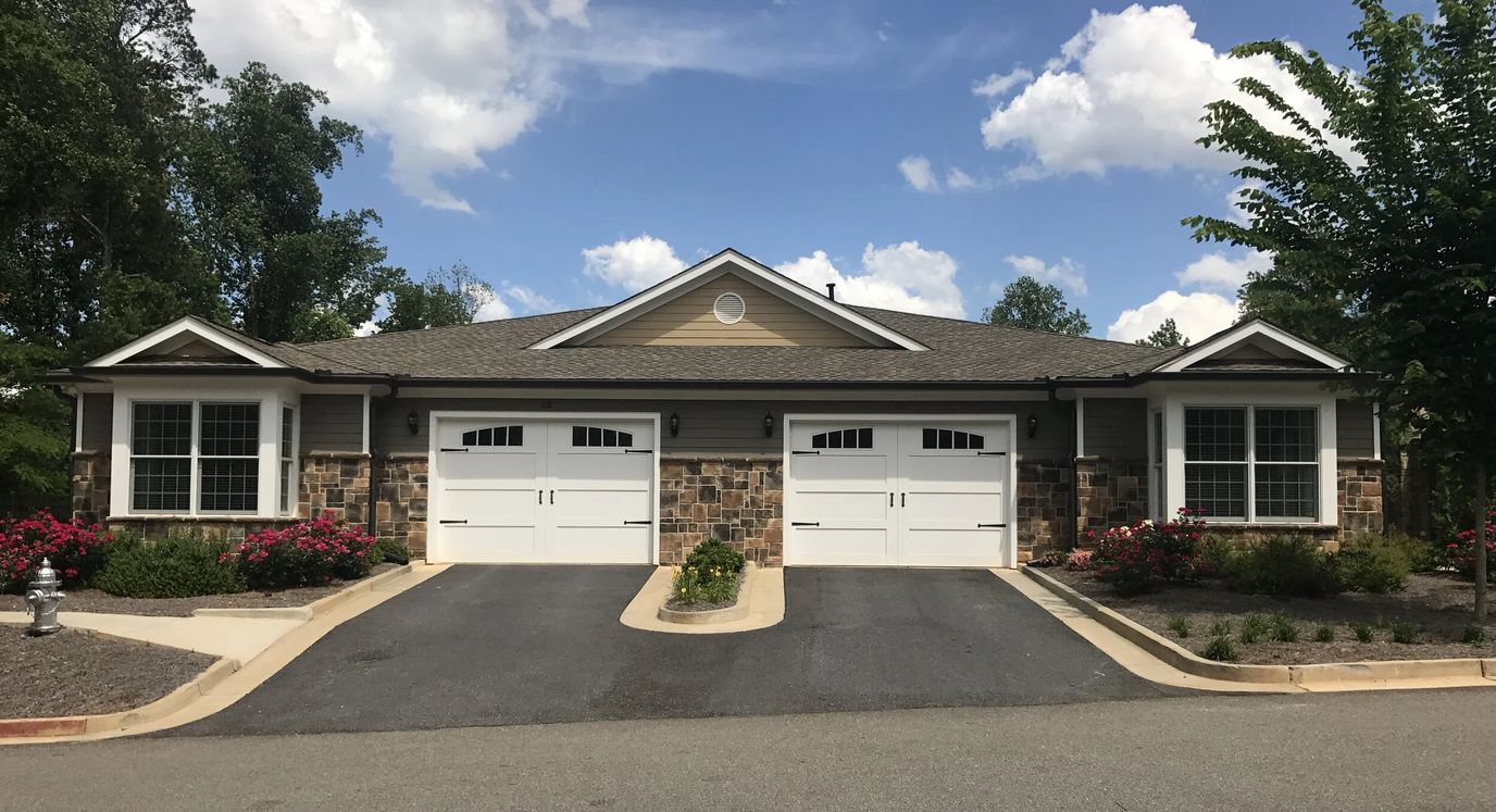Exterior view of a residential facility building.