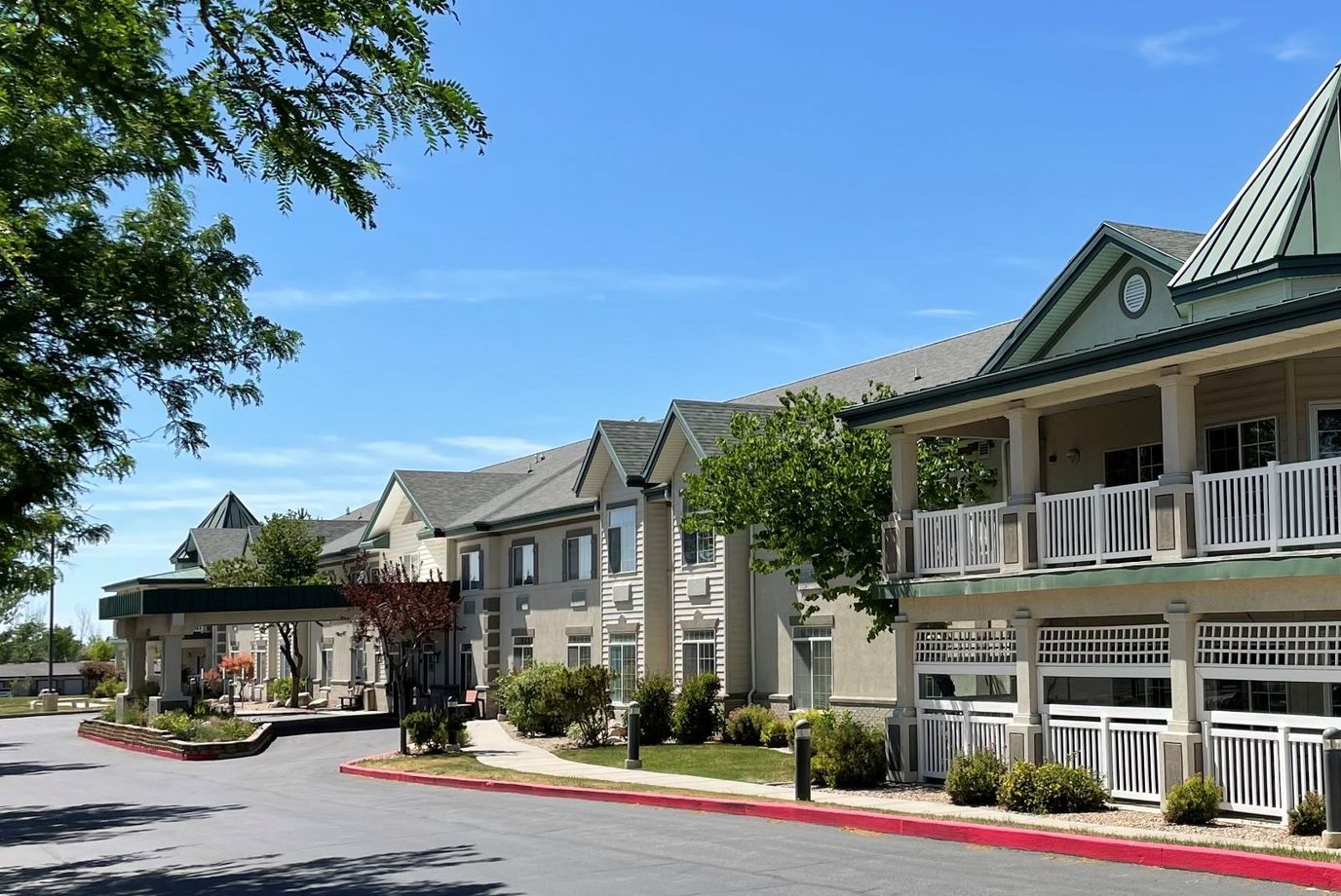 Exterior view of Haven Creek Assisted Living facility