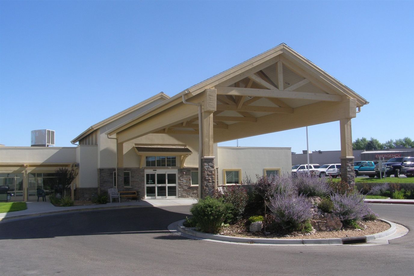 Entrance of Millard County Care and Rehabilitation facility