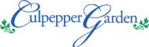 Culpepper Garden logo with decorative elements