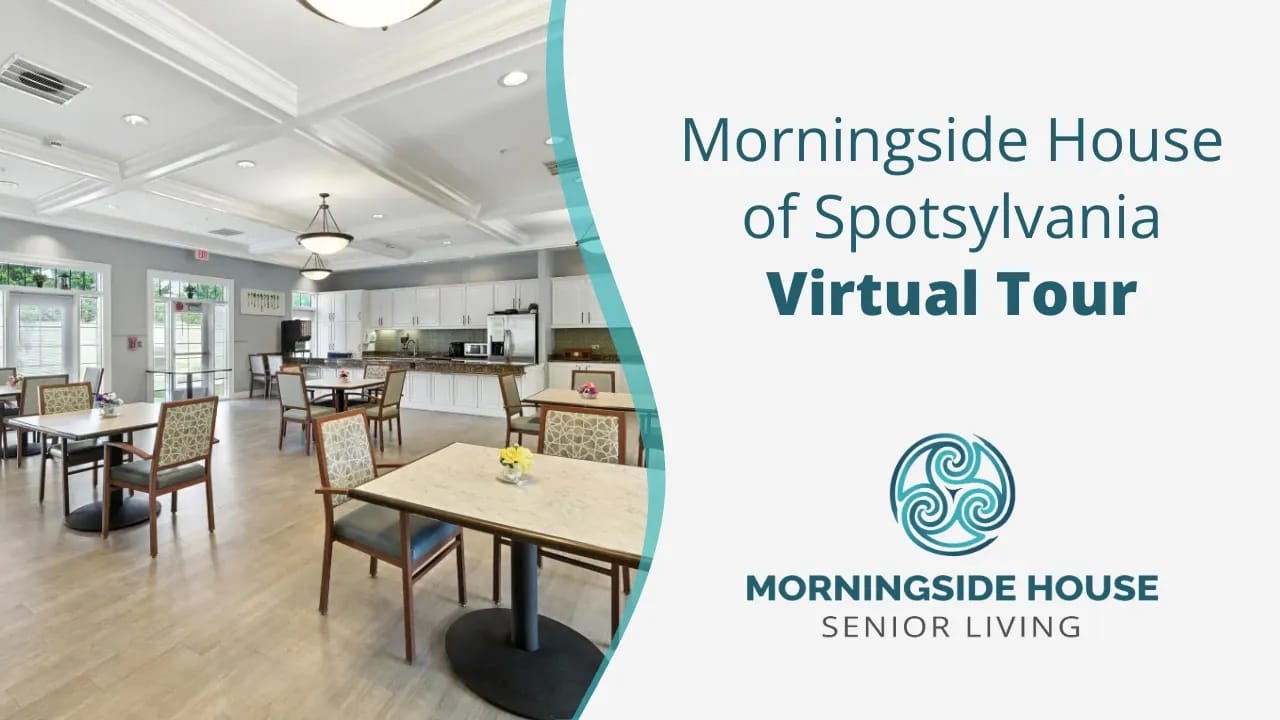 Bright common area with tables and chairs