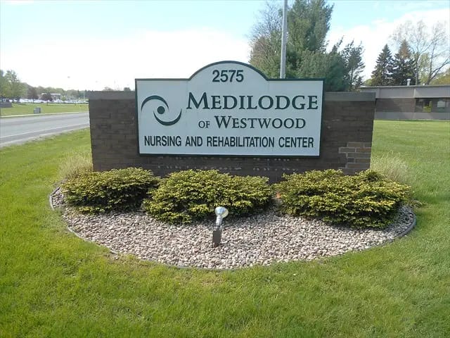 Signage for Medilodge of Westwood nursing facility