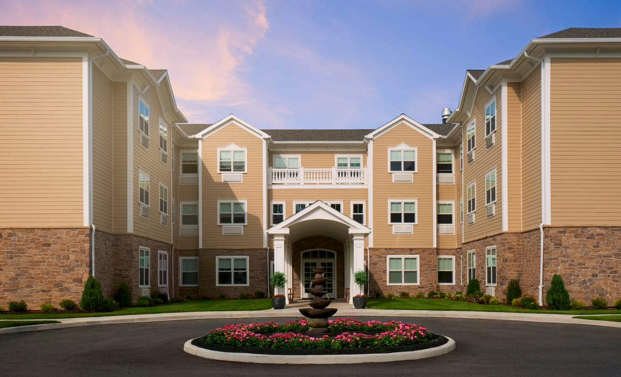 Front exterior view of Amber Court of Smithtown