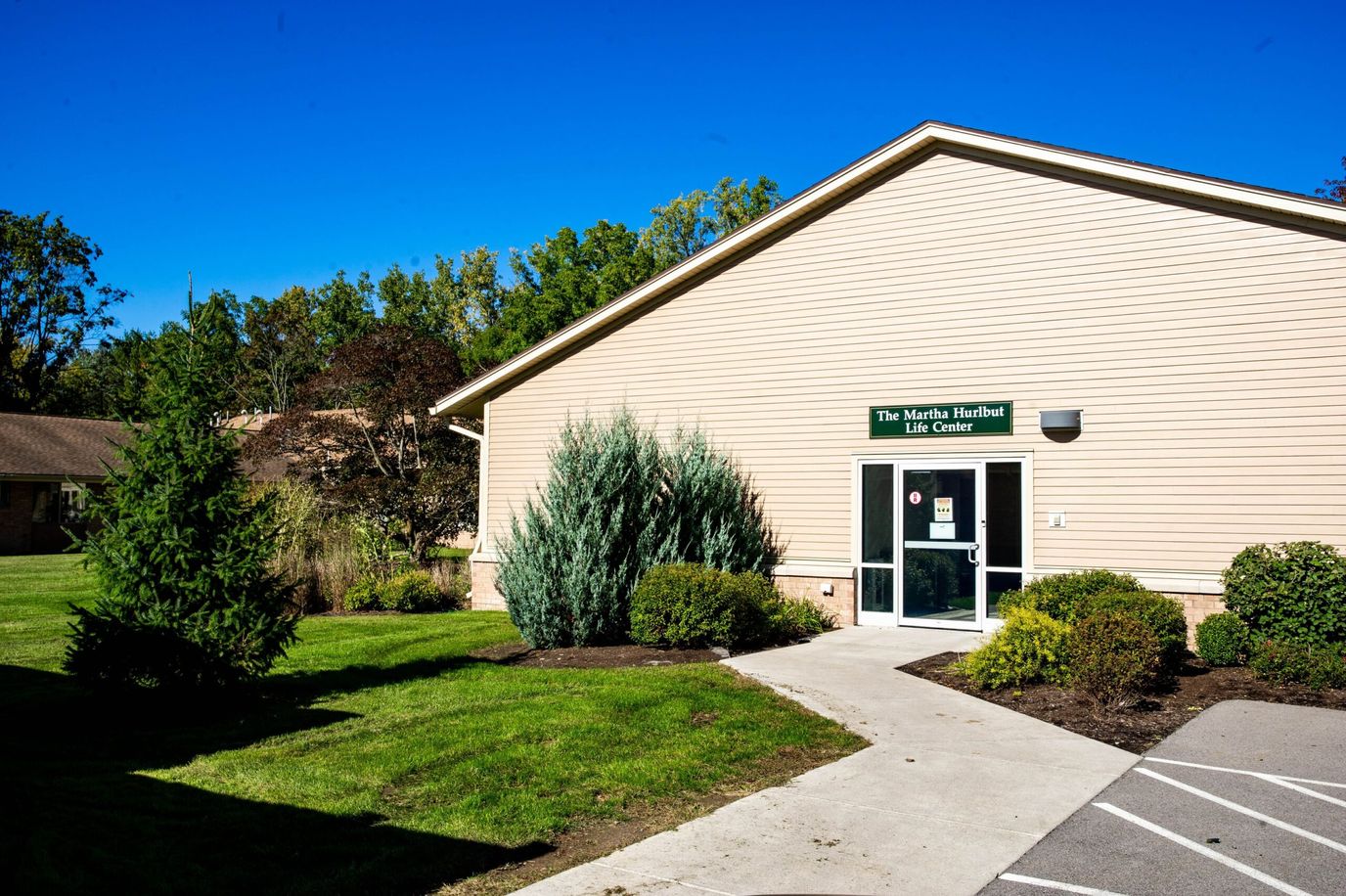 Exterior view of The Martha Health Life Center