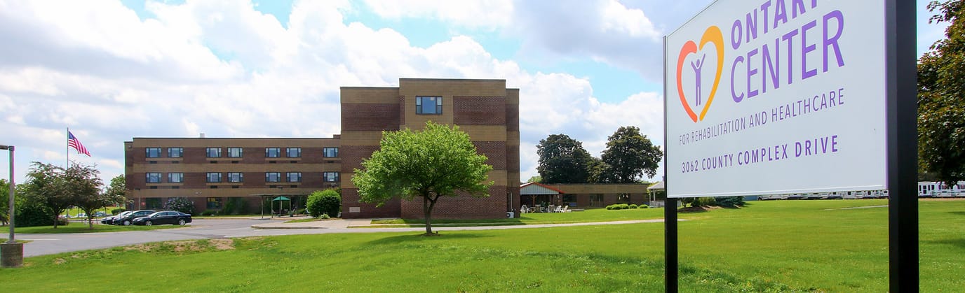 Exterior view of Ontario Center for Rehabilitation and Healthcare