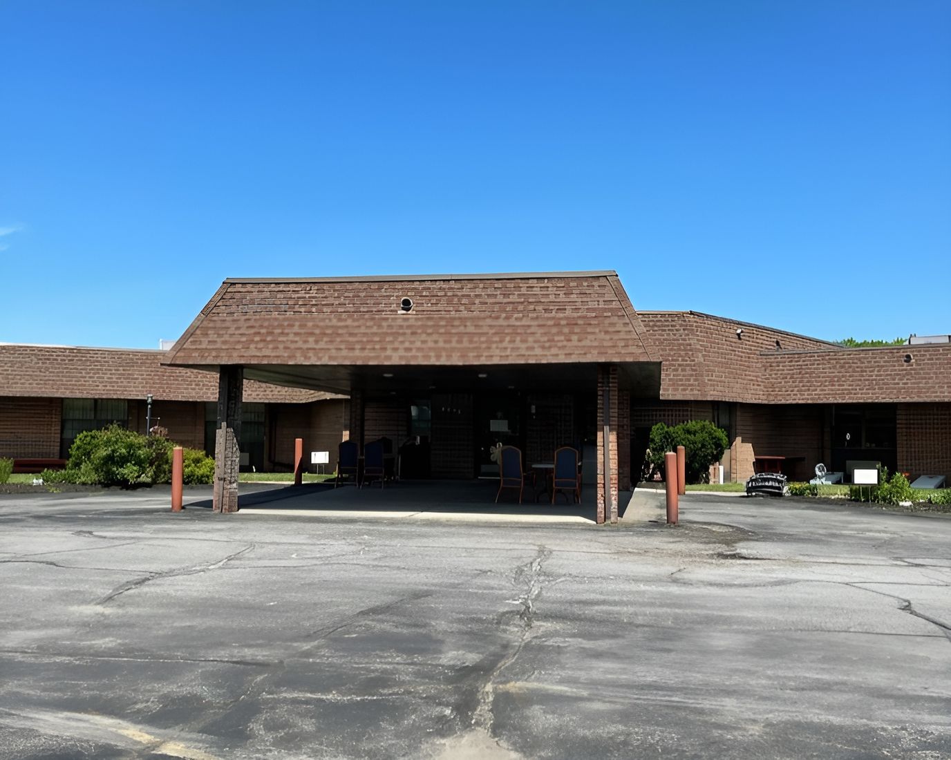 Exterior view of Houghton Rehabilitation and Nursing Center