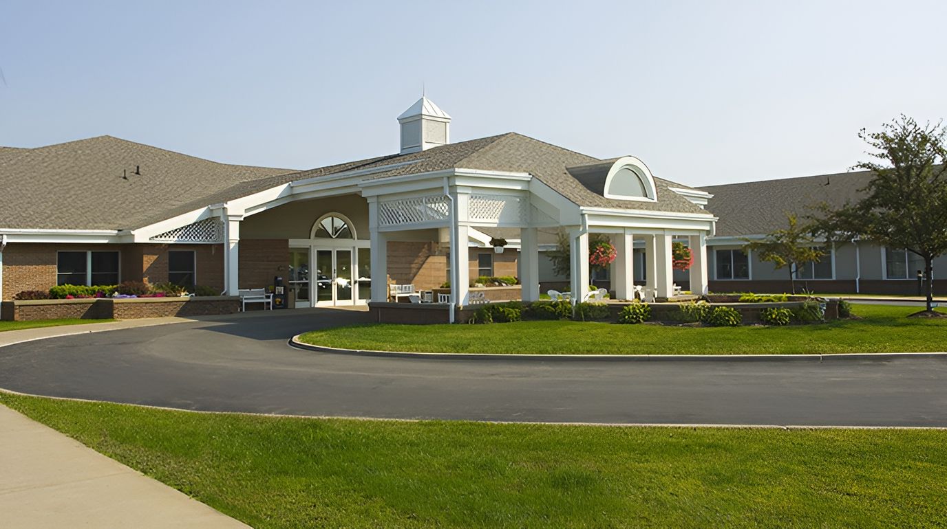 Exterior view of Father Baker Manor building