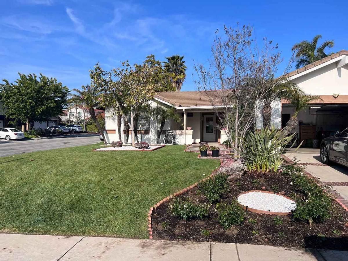 Exterior view of Hany's Guest Home with landscaping