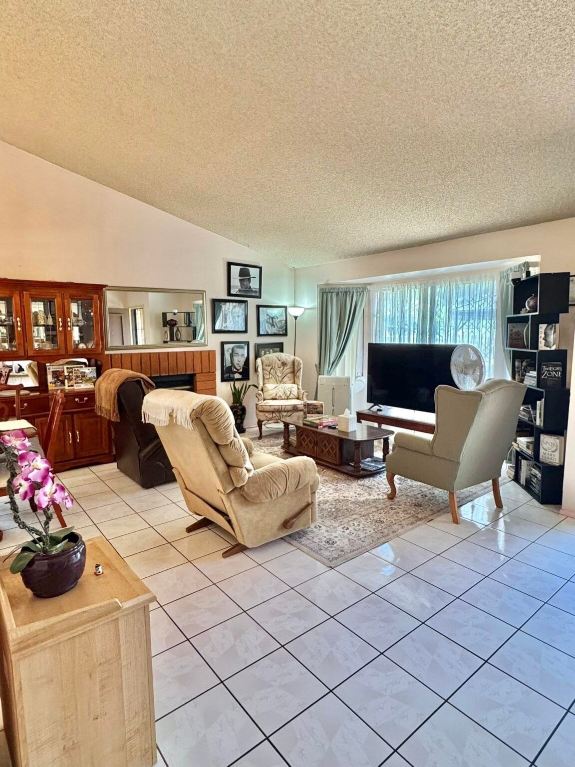 Cozy common area with seating and decor