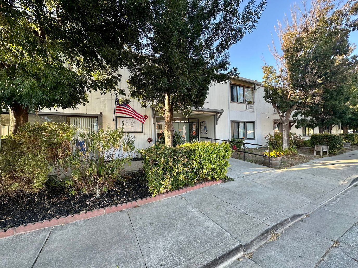 Exterior view of Millbrae Assisted Living Home