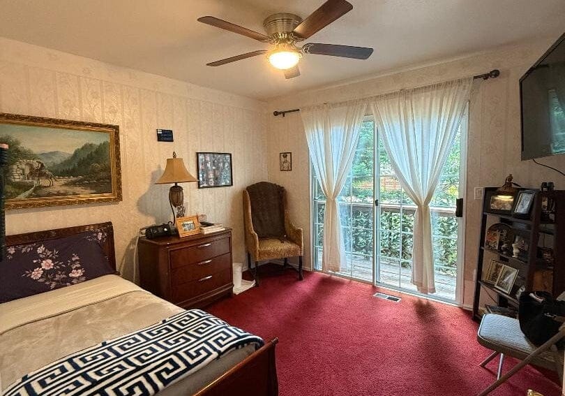 Cozy resident room with personal touches