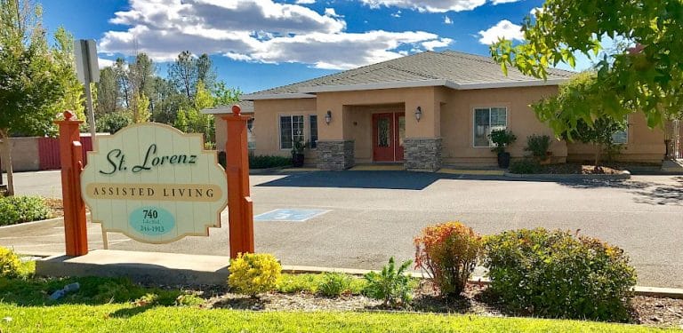 Exterior view of Saint Lorenz Assisted Living facility