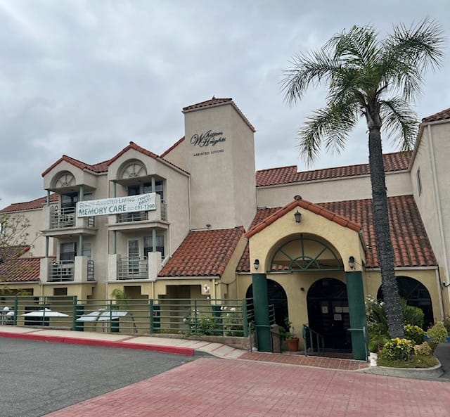 Exterior view of Whitten Heights Assisted Living
