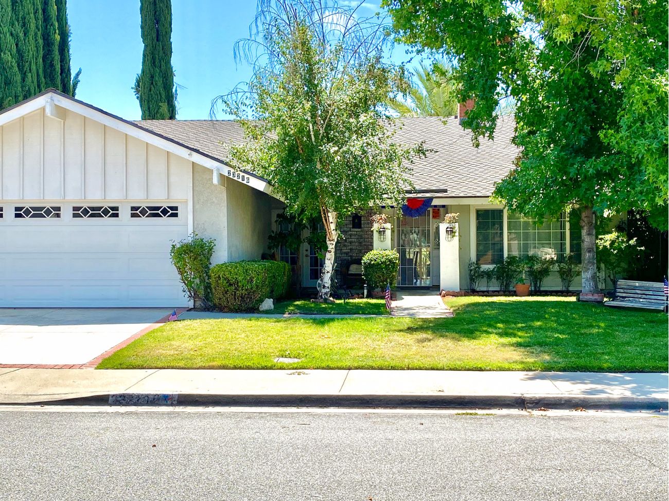 Exterior view of a residential facility with landscaping