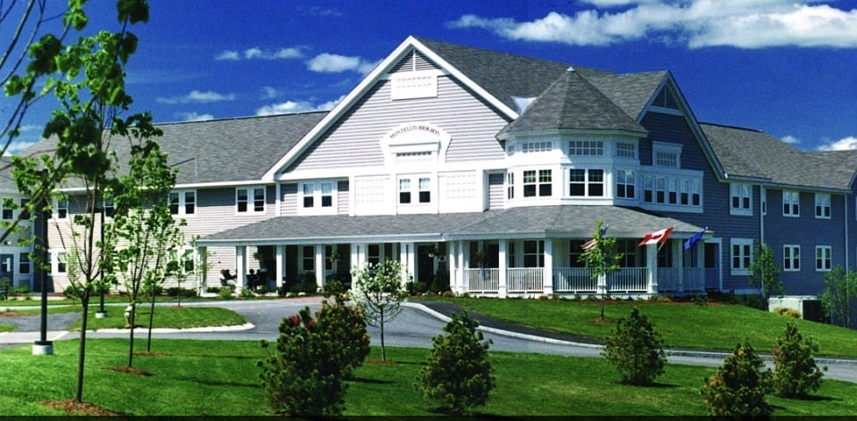 Exterior view of Montello Heights Retirement Community