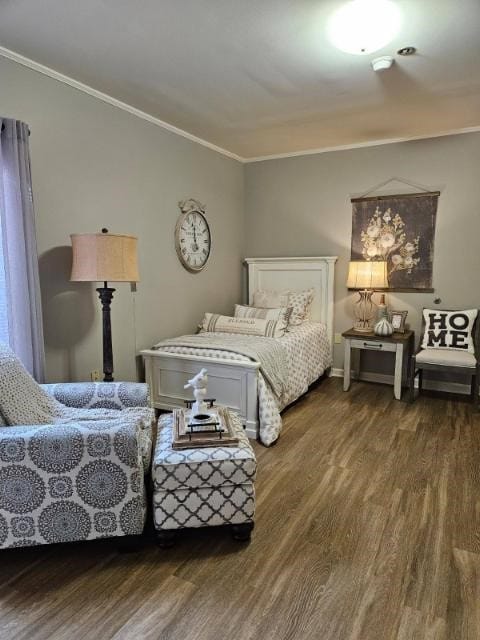 Cozy private resident room with a bed and seating area