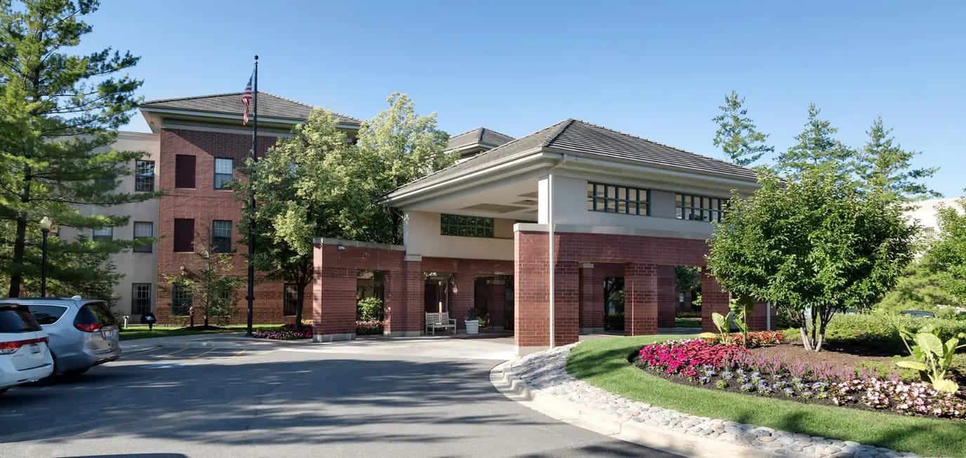 Exterior view of Wynscape facility entrance