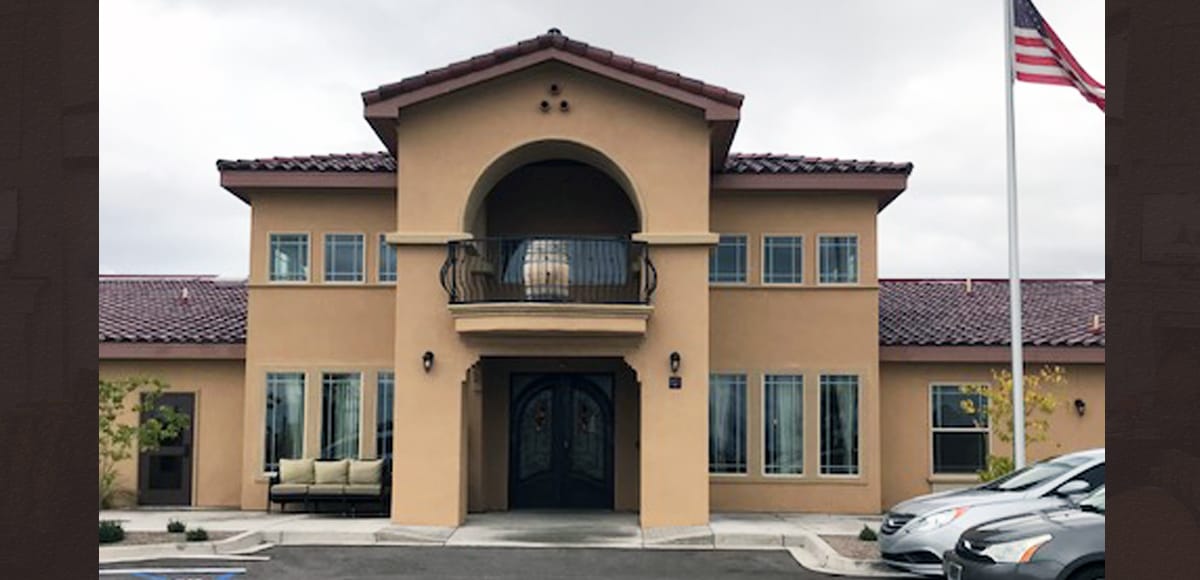 Exterior view of Life Spire Assisted Living building
