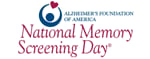 Logo for National Memory Screening Day