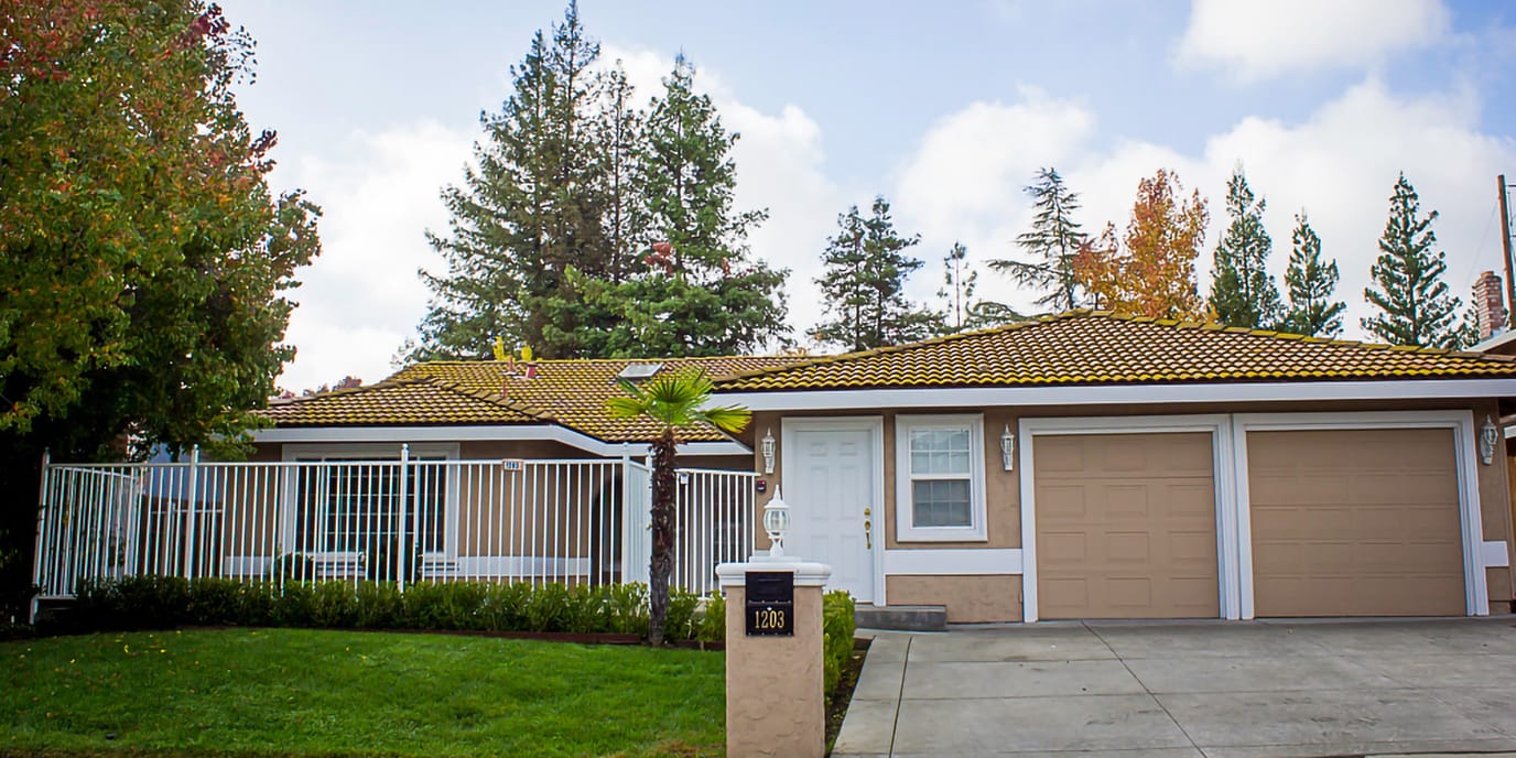 Exterior view of a residential facility